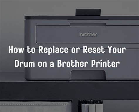 replace drum brother printer|brother printer why replace drum.